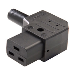 Kaiser C19 Right Angled Rewireable Connector 736/SW