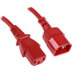 C13 to C14 Mains Power Cable (1.0mm2)