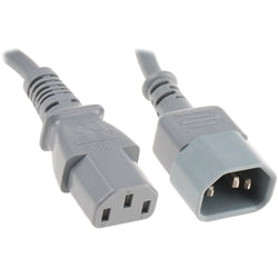 C13 to C14 Mains Power Cable (1.0mm2)