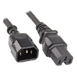 C14 to C15 Mains Power Cable