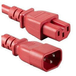 C14 to C15 Mains Power Cable