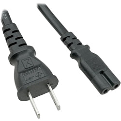 US 2 Pin Plug to C7 Figure 8 Cable