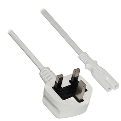 UK Plug to C7 Figure 8 Cable