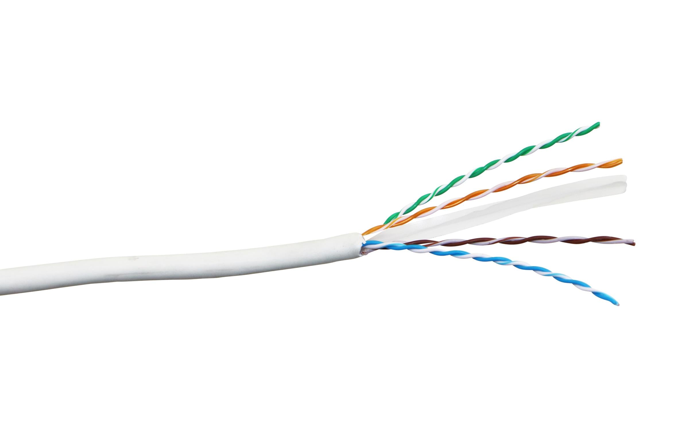 Cat6 Cable U/UTP Dca LS0H 305m Box - White - CommsOnline