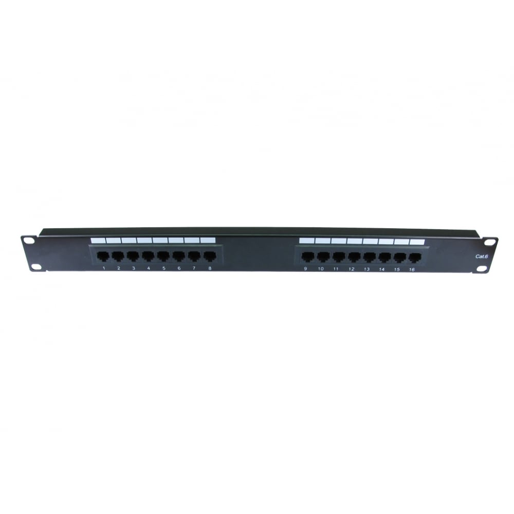 19" Metal Cat6 Patch Panel - CommsOnline