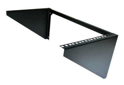 6u 19 inch Vertical Wall Mount / Under Desk Bracket - CommsOnline