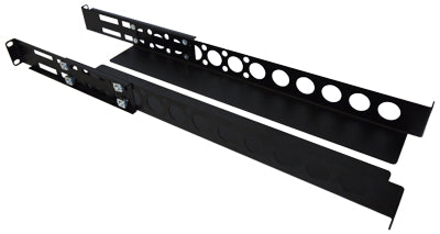 1U 19 inch Universal Server Rack Rails - Adjustable Depth - 750mm to 900mm Fitting - CommsOnline