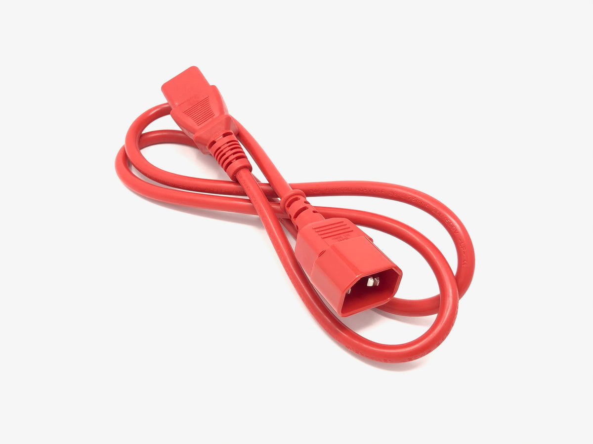 IEC C13 - IEC C14 Mains Power Cable - CommsOnline