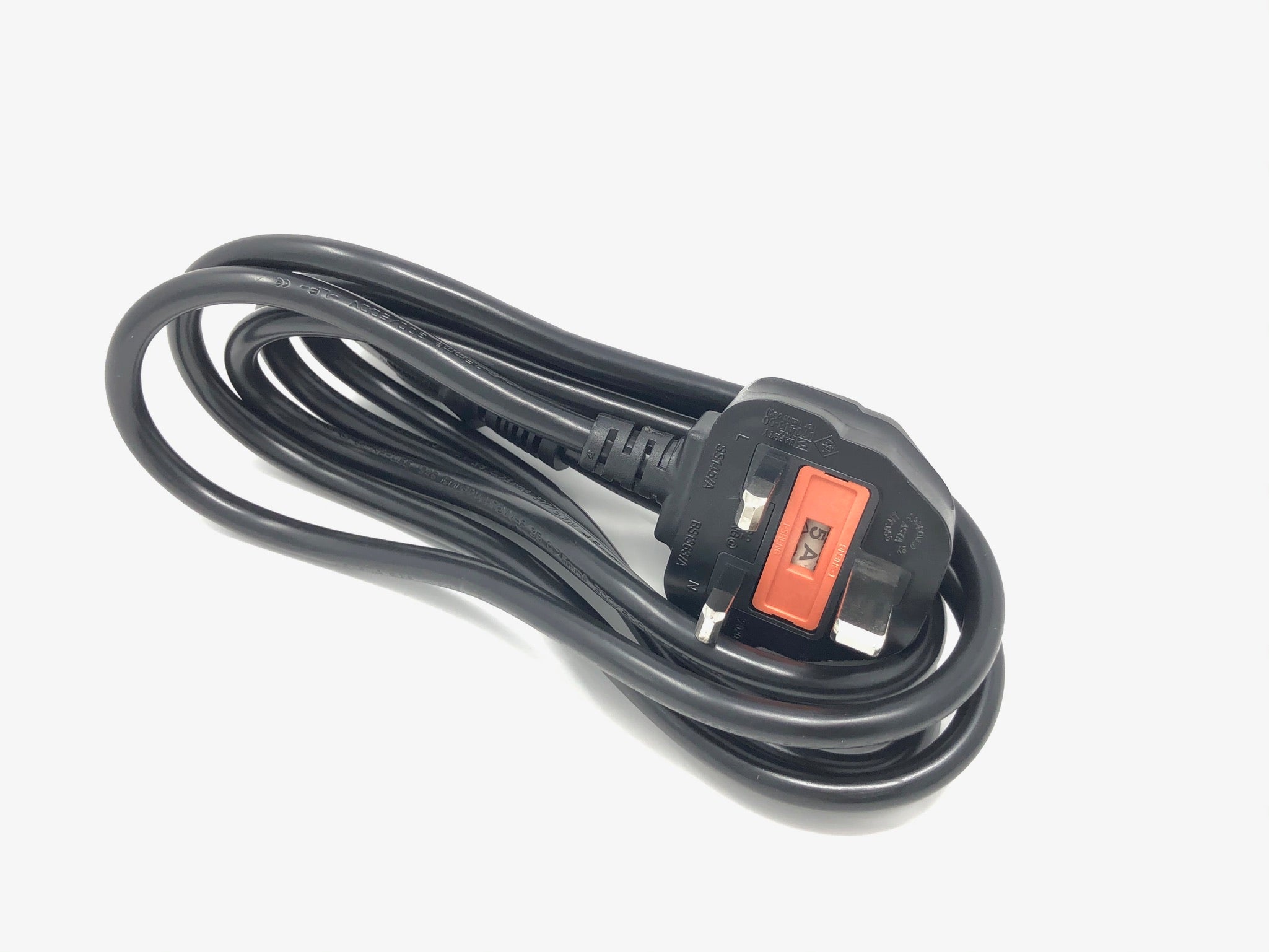 UK 13A Plug to C13 Mains Power Lead - CommsOnline