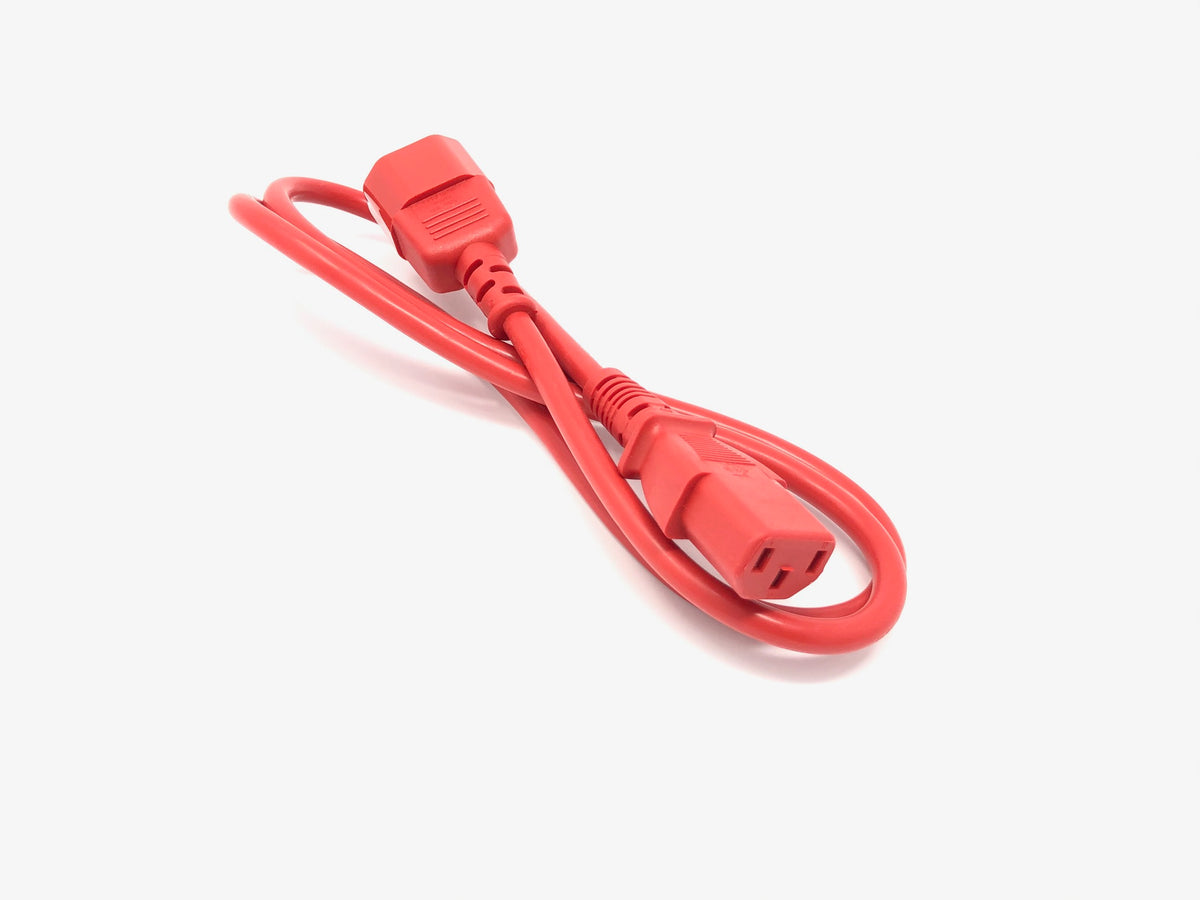 IEC C13 - IEC C14 Mains Power Cable - CommsOnline