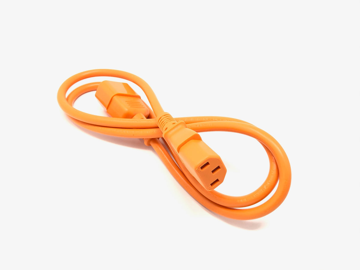 IEC C13 - IEC C14 Mains Power Cable - CommsOnline