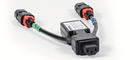 Zonit MicroATS 8A - 1 x C13 0.22m - Dual C14 Input 1.8m - CommsOnline