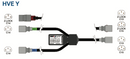 Zonit MicroATS 8A - 1 x C13 0.22m - Dual C14 Input 1.8m - CommsOnline