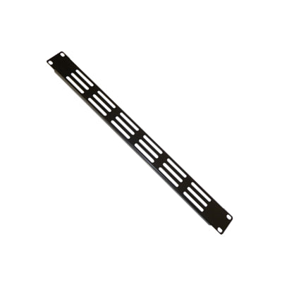 1U Vented Blanking Panel - CommsOnline