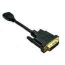 Leaded DVI-D (M) to HDMI (F) Adapter - CommsOnline