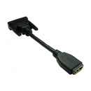 Leaded DVI-D (M) to HDMI (F) Adapter - CommsOnline