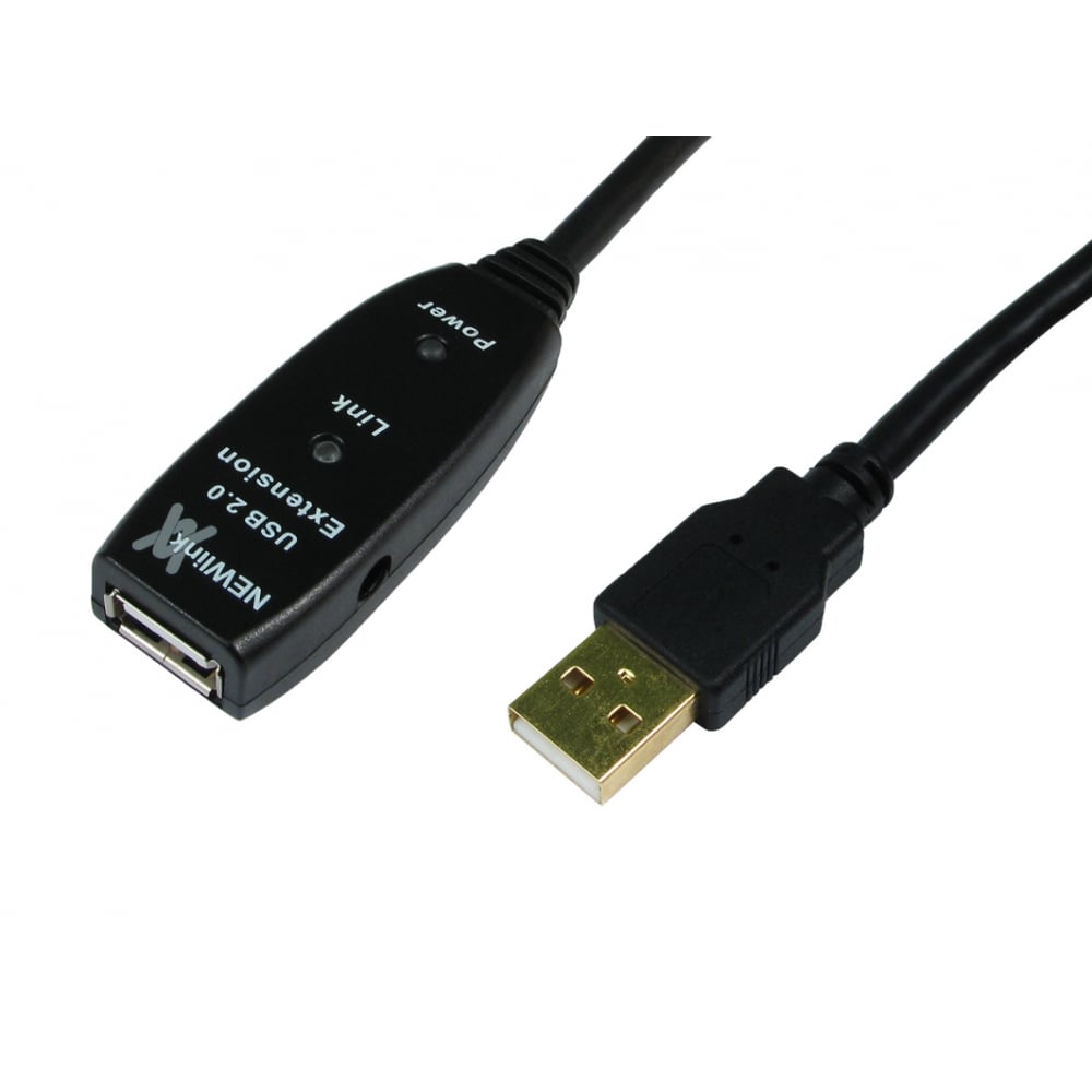NEWlink USB 2.0 Active Extension Cable - CommsOnline