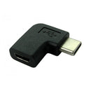 USB Type C to Micro B Angled Adapter - CommsOnline