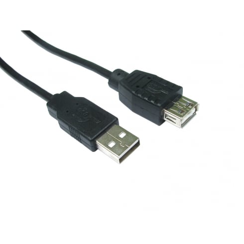 USB2.0 Type A (M) to Type A (F) Extension Cable - CommsOnline