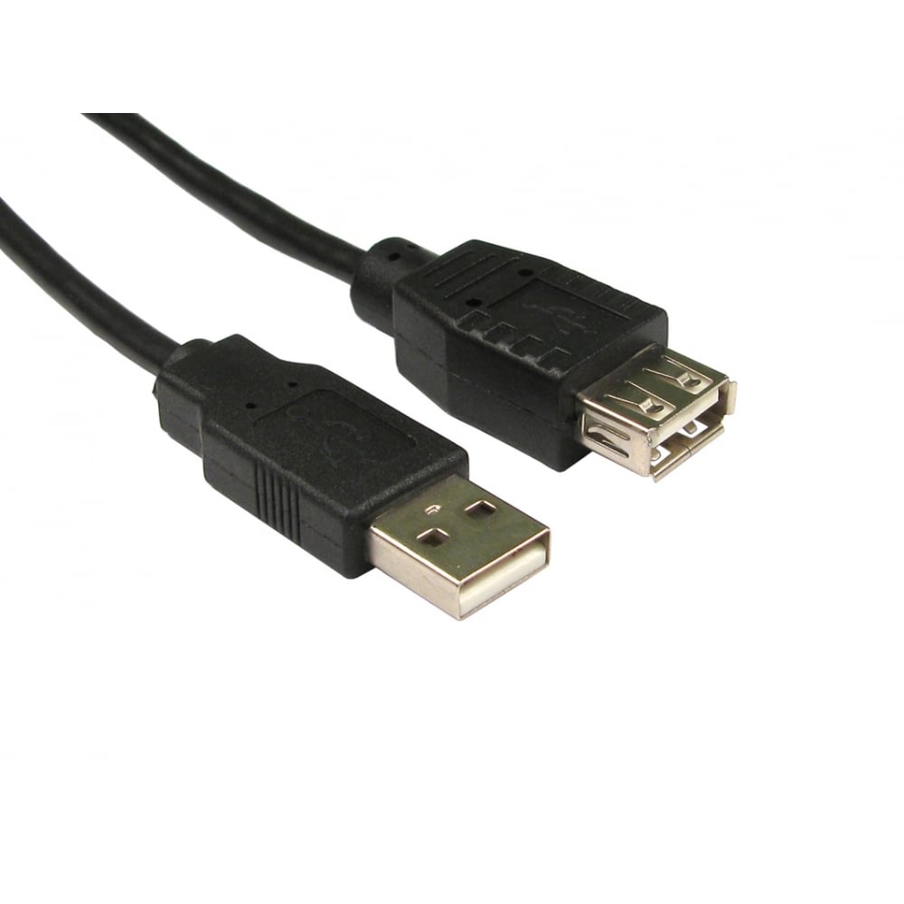 USB2.0 Type A (M) to Type A (F) Extension Cable - CommsOnline