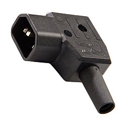Kaiser C14 Left Angled Rewireable Connector 748/SW