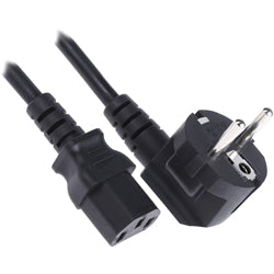 Euro Schuko Plug to C13 LSZH Mains Power Lead