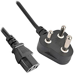 South African Plug to C13 Mains Power Lead