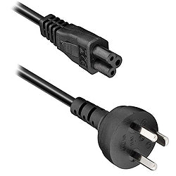 Danish Plug to C5 Cloverleaf Cable