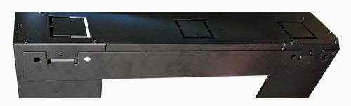 12U 19 inch Data Rack Cabinet - Networking Cabinet - Server Cabinet Fixed Front and Adjustable Rear 19 inch Rails 390mm Deep