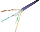 Cat6 Cable U/UTP 24AWG B2ca LS0H 305m Box - Violet - CommsOnline