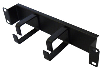 1u 10 inch Mini Recessed Cable Management Panel - CommsOnline
