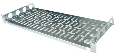 1U 19 inch Rack Mount Modem Shelf/Cantilever Shelf - 200mm Deep - CommsOnline