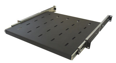 19 Inch Rack Sliders 1U 19 inch Rack Mount Sliding Telescopic Shelf - 400mm Deep -Type 2 ...