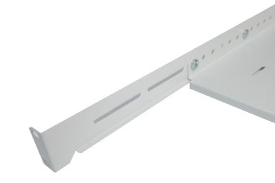 1u 19 inch Adjustable Rack Mount Shelf 550mm to 800mm - CommsOnline