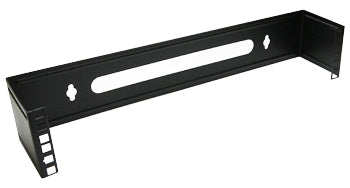 2u 19 inch Patch Panel Wall Mount Bracket - 100mm Deep - CommsOnline