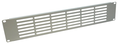2U Vented Blanking Panel - CommsOnline
