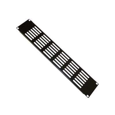 2U Vented Blanking Panel - CommsOnline
