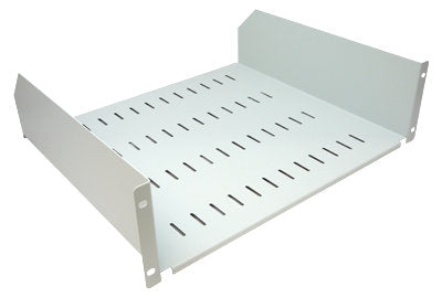 3U 19 inch Rack Mount Modem Shelf/Cantilever Shelf - 400mm Deep - CommsOnline