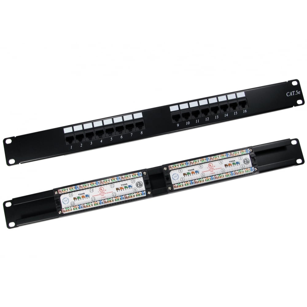 Cat5e Patch Panel - Basic - CommsOnline