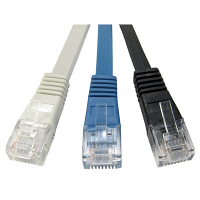 Cat5e Flat Patch Cable - CommsOnline