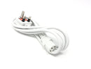 UK 13A Plug to C13 Mains Power Lead - CommsOnline