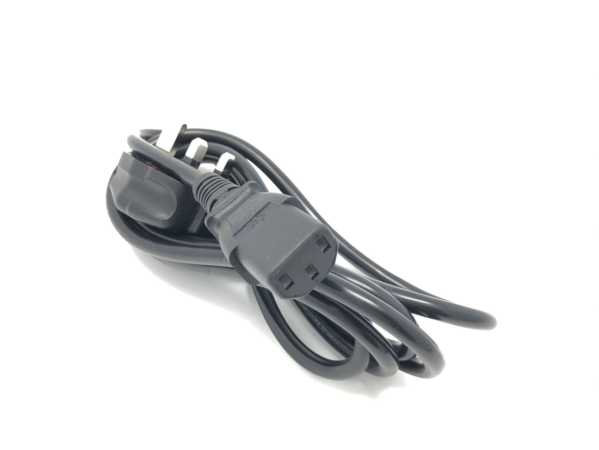 UK 13A Plug to C13 Mains Power Lead - CommsOnline