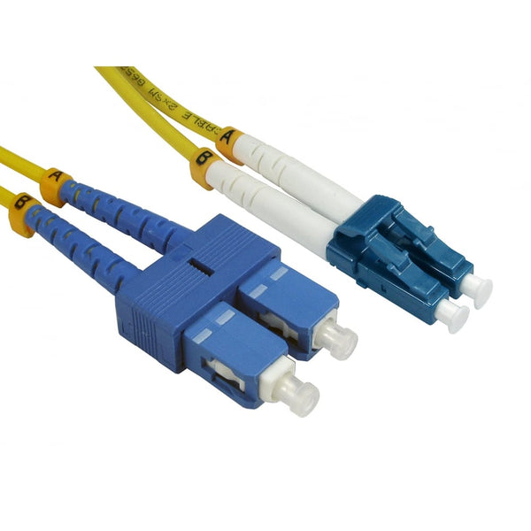 OS2 Fibre Optic Cable LC - SC (Single Mode) - CommsOnline