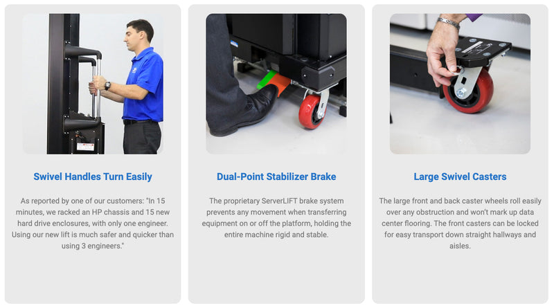 SL500 Server Lift rental - 1 week | CommsOnline