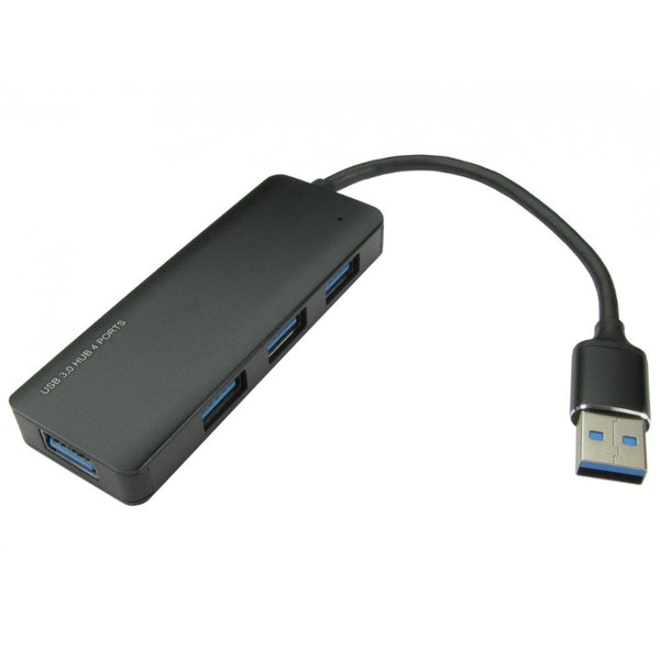 NEWlink 4 Port USB3.0 Ultra Mini Hub - Bus Powered - CommsOnline