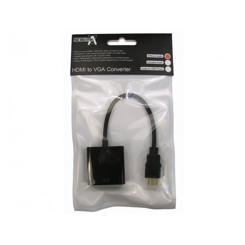 NEWlink HDMI to SVGA Converter (Retail Packed) - CommsOnline