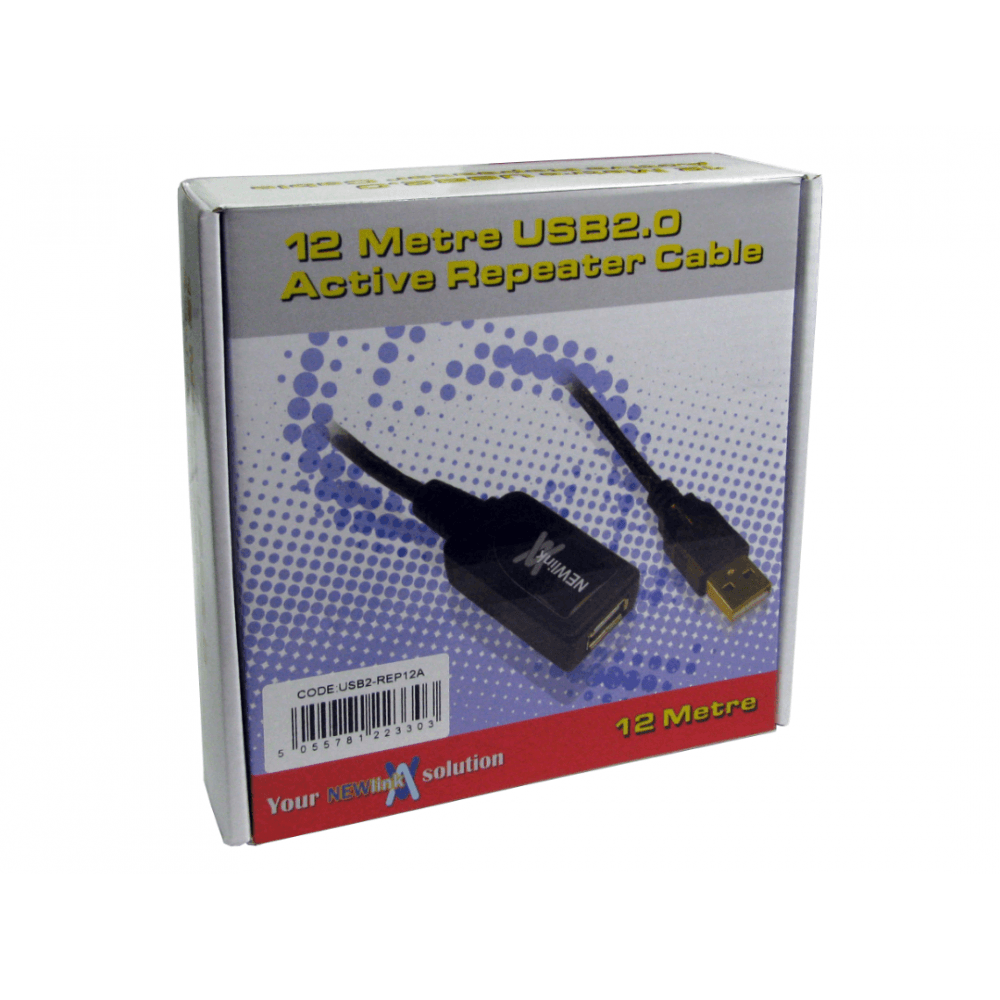 NEWlink USB 2.0 Active Extension Cable - CommsOnline