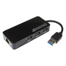 NEWlink USB3.0 Gigabit Ethernet Adapter with Hub - CommsOnline