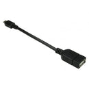 USB 2.0 Micro B (M) to Type A (F) OTG Cable - CommsOnline