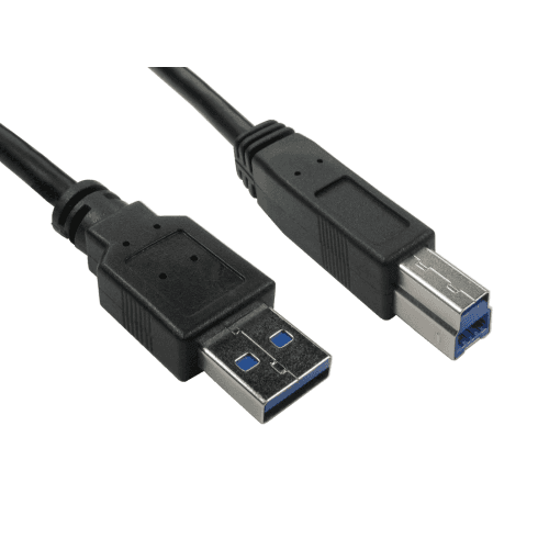 USB 3.0 Type A (M) to Type B (M) Data Cable - CommsOnline